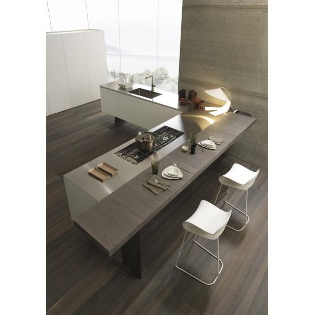 Barra Twenty suspendida en madera de roble gris alistonado 640x640 - Mesas y barras de cocina modernas