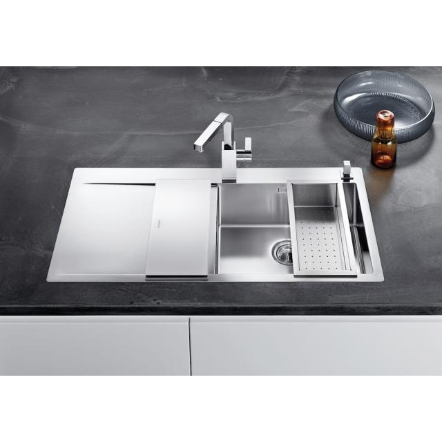 Fregadero Blanco en acero inox 640x640 - Fregaderos modernos para cocina