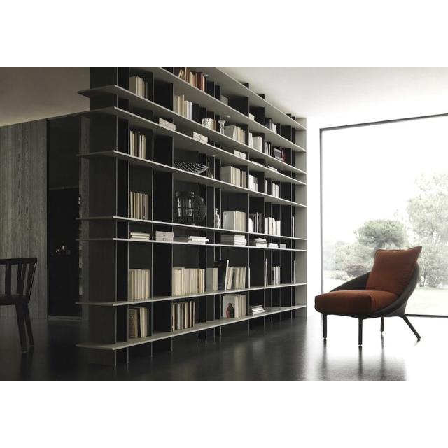 Libreri a Blade en madera y resina cemento  640x640 - Librerías de diseño