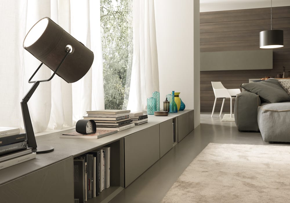 Modulos More en resina cemento - Muebles para TV de diseño