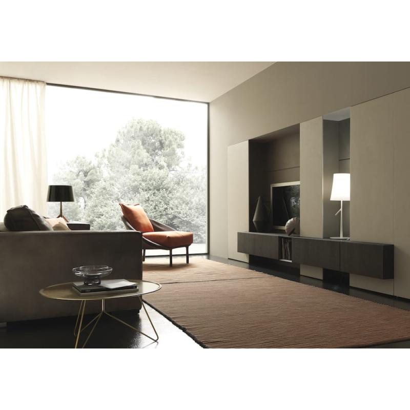 Salon BladeMore en madera y resina cemento 800x450 - Muebles para TV de diseño