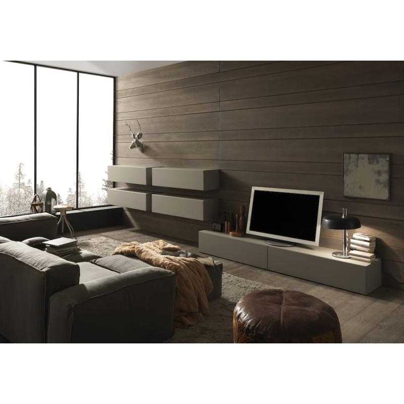 Salon More en laca mate 800x450 - Muebles para TV de diseño